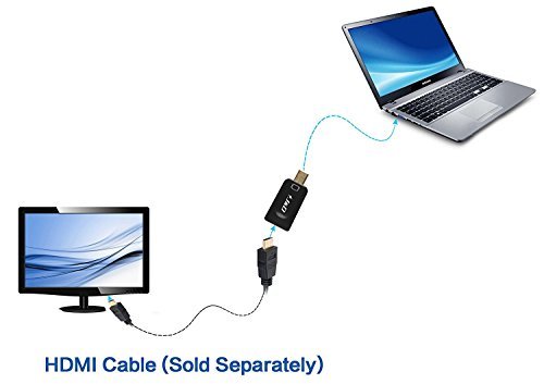 Mini DP auf HDMI, J&D Goldbeschichteter Mini Displayport (Thunderbolt) auf HDMI Kabel Adapter - 5