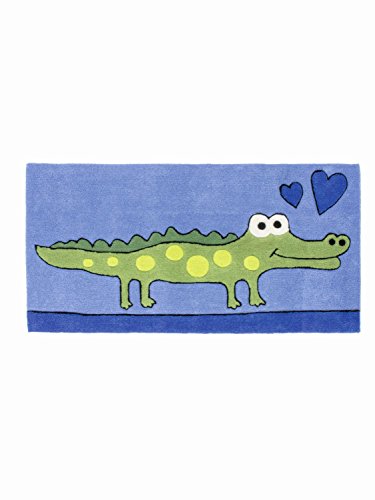 Preisvergleich Produktbild Handgefertigter Kinderteppich Inspire Kids in Blau