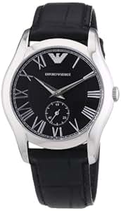 Emporio Armani Unisex-Armbanduhr Analog Quarz Leder AR1708: Amazon.de: Uhren