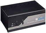 InLine® KVM Desktop Switch, 2-Gang Dual Monitor, Displayport + HDMI, 4K, USB 3.0, Audio