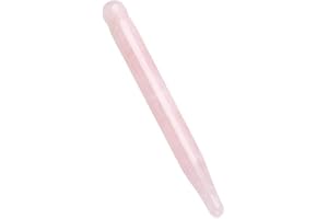 BESTT Akupressurstift aus Naturstein Akupressur Stab Stäbchen Akupunkturstäbchen Besondere Erfahrung, 12cm (Rosenquarz)