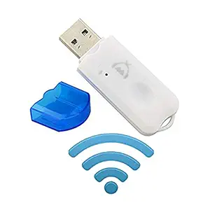 VIAXOS BT-03 USB Bluetooth Receiver Dongle with Mic (White)