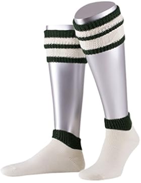 Lusana Herren Trachtenstrümpfe Modische Kurz-Loferl