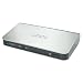 Produktbild LINDY 43234 Verbindet Ihr Notebook über Ein USB 3.1 Kabel Typ C mit externen Peripheriegeräten Silber/Schwarz
