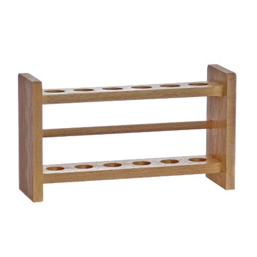 Reagenzglasständer für 6 Reagenzgläser bis 18mm Reagenzglasgestell