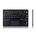 Produktbild HKJCC Drahtlose Bluetooth Tastatur Zoll Touch Mouse One 10 Zoll Drahtlose Bluetooth Tastatur Schwarz Geeignet für Win10, Win8, iOS (kein Maussystem unterstützt)