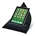 Price comparison product image eBean Tablet Cushion - BLACK FAUX SUEDE - beanbag stand lap holder suitable for all iPads tablets and ebook readers