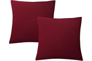 FIGOOO Federe Confezione da 2 Copridivano con Braccioli a Tinta Unita Copridivano Fantasia Lavabile Spandex Fodera per Divano Universale Antiscivolo Copertura per Divano,Borgogna