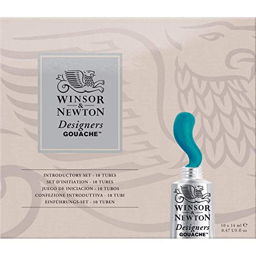 Winsor & Newton Designers Gouache - Set di 10 Tubi da 14ml