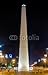 Produktbild Alu-Dibond-Bild 60 x 90 cm: "The Obelisk - Buenos Aires, Argentina at night", Bild auf Alu-Dibond