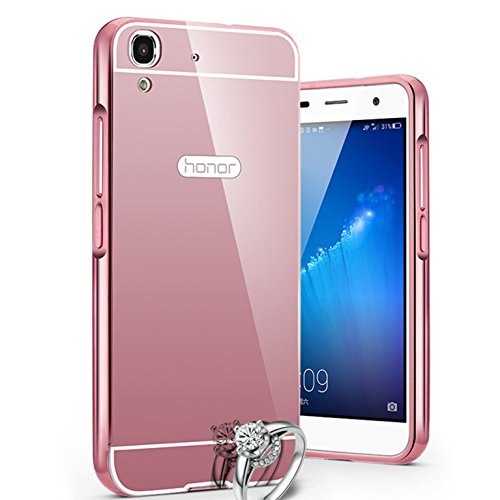 Funda Espejo Aluminio Metal Carcasa para Huawei Y6 II   Honor 5A 5 5  Color Rosado  no para Huawei Y6  reviews Funda Espejo Aluminio Metal Carcasa para Huawei Y6 II   Honor 5A 5 5  Color Rosado  no para Huawei Y6