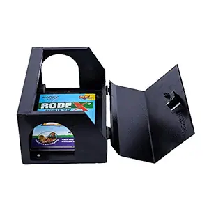 RODEX Classic (Black Color) Heavey Duty Rat Bait & Trap Box 8 Units Pack