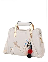 Mark & Keith Women White Handbag(MBG 0538 WH)