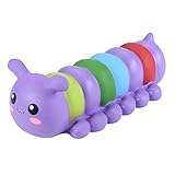  ALIKEEY 17Cm Jumbo Blando Oruga Lento Levantamiento Crema Perfumado Alivio De Estrés Juguete NiñAs NiñOs Meses NiñA Vocales Juego Mesa Adulto Hotel Uno Cartas