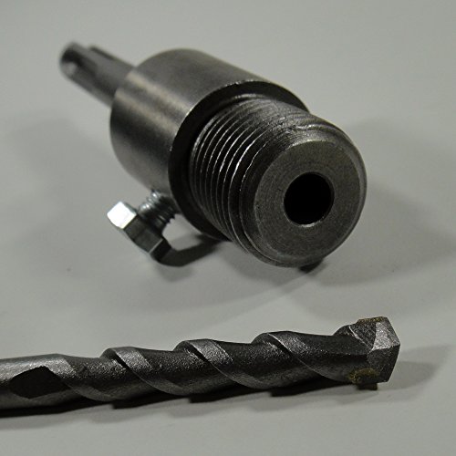 SDS Plus Aufnahmeschaft mit Zentrierbohrer für Bohrkrone M22 Länge 110 mm - 2