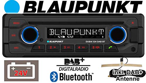 Blaupunkt DUBAI-324 DABBT 24 Volt Autoradio Digitalradio Tuner, Bluetooth-Freisprecheinrichtung – Bild 3