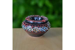 YODECO Cendrier Marrakech noir - Mini modèle