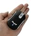 Produktbild Ckeyin® Mini DPI Optische Wireless (Kabellos/Funk) USB Notebook Maus Kabellose-Bluetooth-Mäuse (81mm (L) x50mm (W) x31mm (H))-schwarz