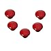 Produktbild FBSHOP(TM) 5pcs 39.5mm Rot Chinese Style runde Form Keramik Porzellan Knöpfe Möbelgriffe Möbelknauf MöbelKnopf für Schränke, Schubladen, Truhen, Küche, Schlafzimmer, Badezimmer