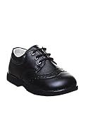 Charol Negro Zapato Oxford Estilo