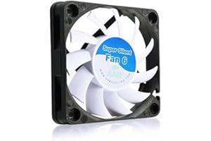 AABCOOLING Super Silent Fan 6 - Un Silencioso y Muy Efectivo Ventilador 60mm para Impresora 3D, Ventilador de Portatil, Ventilador Laptop 6cm, Base Ventilador, 34m3/h, 2500 RPM 17,3 dB(A)