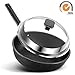 Produktbild AYOUGALA Bratpfanne Antihaftversiegelt,Rauchfreier Wok,Antihaft-Multifunktionspfanne,Bratpfanne Antihaft-Pfanne Pfanne Frühstück Pan Gasherd,32cm