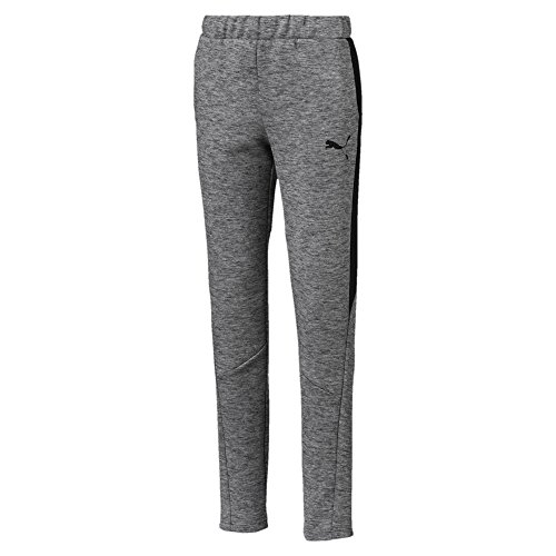 Preisvergleich Produktbild PUMA Jungen Evostripe Jogginghose Medium Gray Heather 104