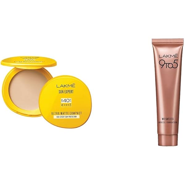 Lumière Valecia 5 Foundation 26g SPF50+ Buy LAKMÉ Sun Expert Ultra Matte Spf 40 Pa+++ Full Coverage