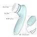 KEDSUM 3-in-1 Rechargeable Electric Facial Cleansing Brush,USB Charging Portable Face Exfoliator Massager,Waterproof Skin Cleansing System,Rotating Brush with 3 Different Replacement Heads, 2-Speed Setting(Blue)