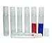6 Pcs Refillable Essential Oil Aromatherapy Roller Bottle Empty Clear Plastic Roll-On Bottles Wholesale Boston Round Attar Bottle 10 ml Roller Ball