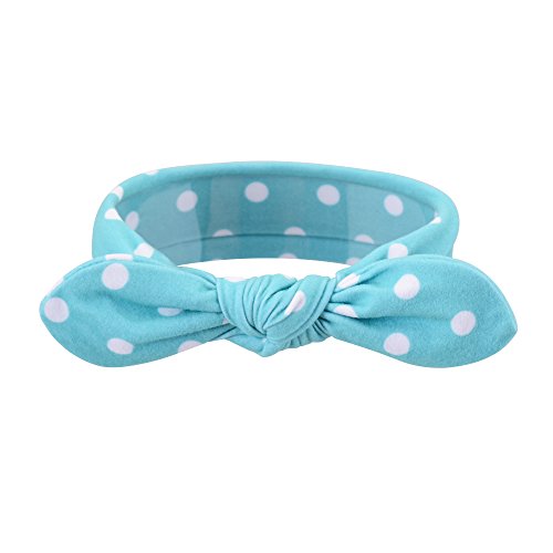 Baby Turban Mädchen Kinder Stirnband Kopfband Haarband Haarschleife Headband Haarschmuck - 5