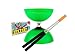 Produktbild Diabolo Vision Free (Grün) + Handsticks Alu (Schwarz) + Aufkleber