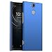 Produktbild for Sony Xperia XA2 Plus Hülle, ZUERCONG [Matte Serie] Ultra Dünn Slim Cover Case Anti-Fingerabdrücke Shockproof Handytasche Hartplastik Schutzhülle für Sony Xperia XA2 Plus, Glattes Blau