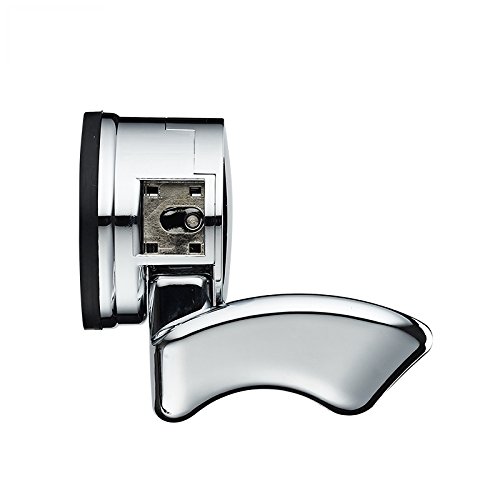 Lifechaser Universal Duschkopf Halterung Handbrause Halterung Vakuum Saugnapf, Chrom-Finish - 2