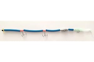 COFISHING Laccio Per Serra CF14530 Pesca Pesci Spinning Esca Artificiale Artigianale Barracuda Lecce Mare (Blue - 30 gr)