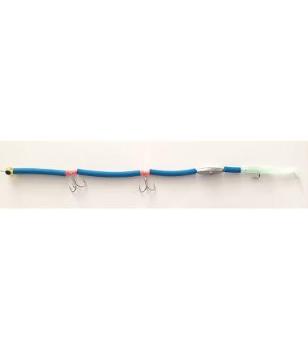 Laccio Per Pesca Al Serra – Piombo Da 25 Gr – Artificiale Per Spinning In Mare – 45 Cm