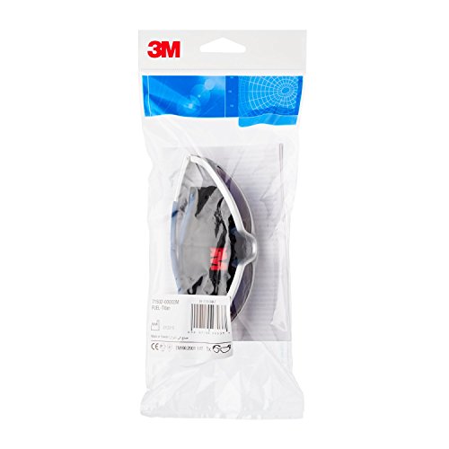 3M Schutzbrille, Fuel, UV, PC, Rahmen Platinium, inklusive Mikrofaserbeutel, 1 Stück, blau verspiegelt, Fuel11P - 4