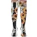 Produktbild Funny Bag Unisex Novelty Sunflower Stripe Art Over Knee High Long Crew Socks Elastic Stretch Polyester Cotton Stocking For Men Women