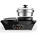 Produktbild Elektro-Backofen Haushalt Rauch-frei BBQ Grill Multifunktionale Shabu-Shabu Backen 1600W , black