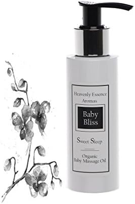 Baby Bliss Organic Baby Massage Oil - Sweet Sleep - 100% Natural Organic Aromatherapy