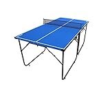 diferencia mesa ping pong interior exterior Fácil de montar. Solo tiene que abrir la caja y atornillar el soporte de la pierna y luego divertirse con sus hijos, compañeros y amigos.