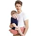 Hip Seat Baby Carrier - Advanced Lumbar Support 6-in-1 ( 6 Position ) , blush powder