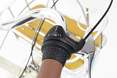 Fabric Cityrad – Hollandrad Damen Fahrrad mit Korb, Shimano Inter 3-Gang, 5 Farben, 14 Kg. - 5