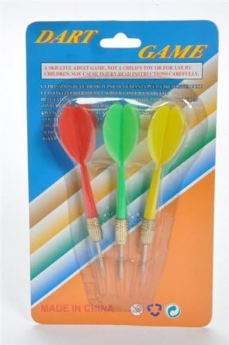 Darts with Metal Tip 3er Set BC, Approx 10.5 cm, Packing: 18.5 x 11 cm
