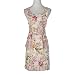 Produktbild Schürze,Dragon868 Damen-Blume druckte die Küche, die Baumwollschutzblech-Schellfisch mit 2 Taschen kocht (Beige, Schürzen Für Frauen)