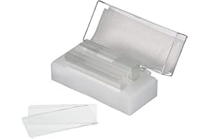 Bresser Mikroskop Deckgläser aus Borsilikatglas 24x50 mm 100 Stück