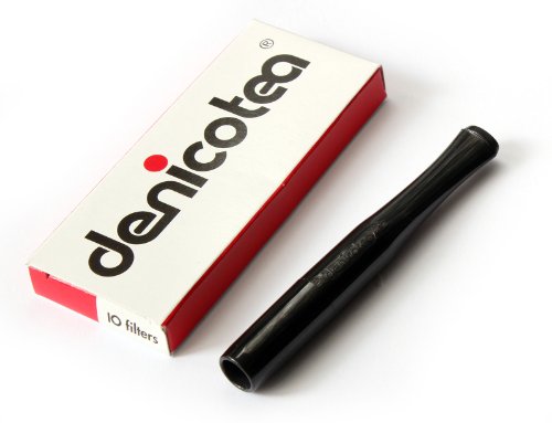 Boquilla DENICOTEA negro estándar + 10 filtros