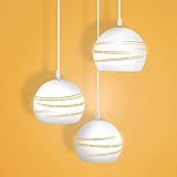 ☀ Simplicity moderne Insel Pendelleuchte mit 3 Licht, mit Linienform hohl auf dem Lampenschirm, die mehr Licht für Ihren Raum emittieren kann