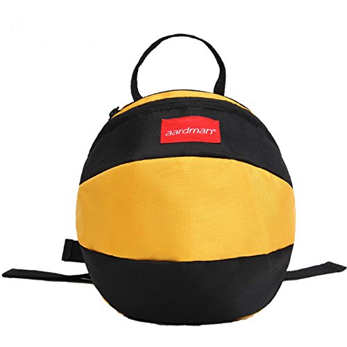 Hi 8 Store Baby Toddler Safety Harness Backpack Strap Cute Cartoon Rucksack Walker Rein (Yellow Bee)