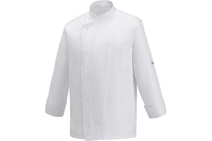 Egochef - Giacca Cuoco Manica Lunga 100% Microfibra